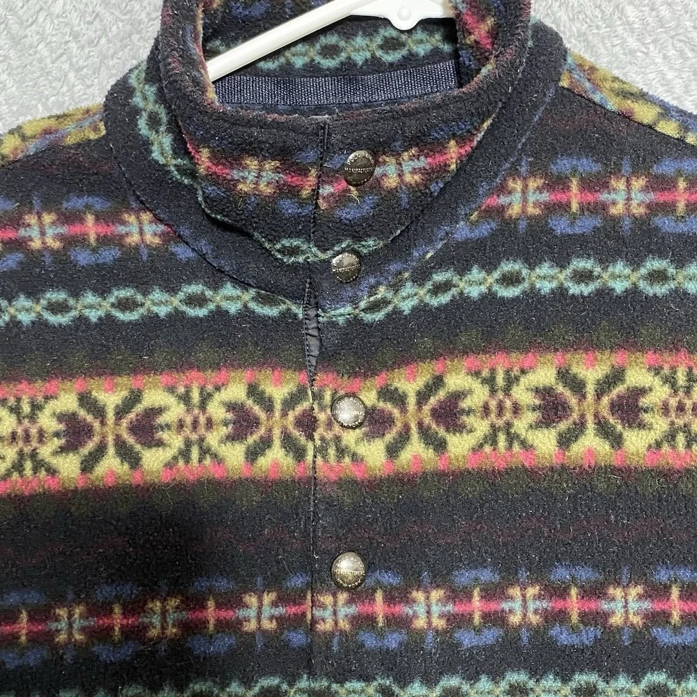 Ralph Lauren Southwestern Aztec Polo Mens S Small Fleece Pullover Sweater Jacket